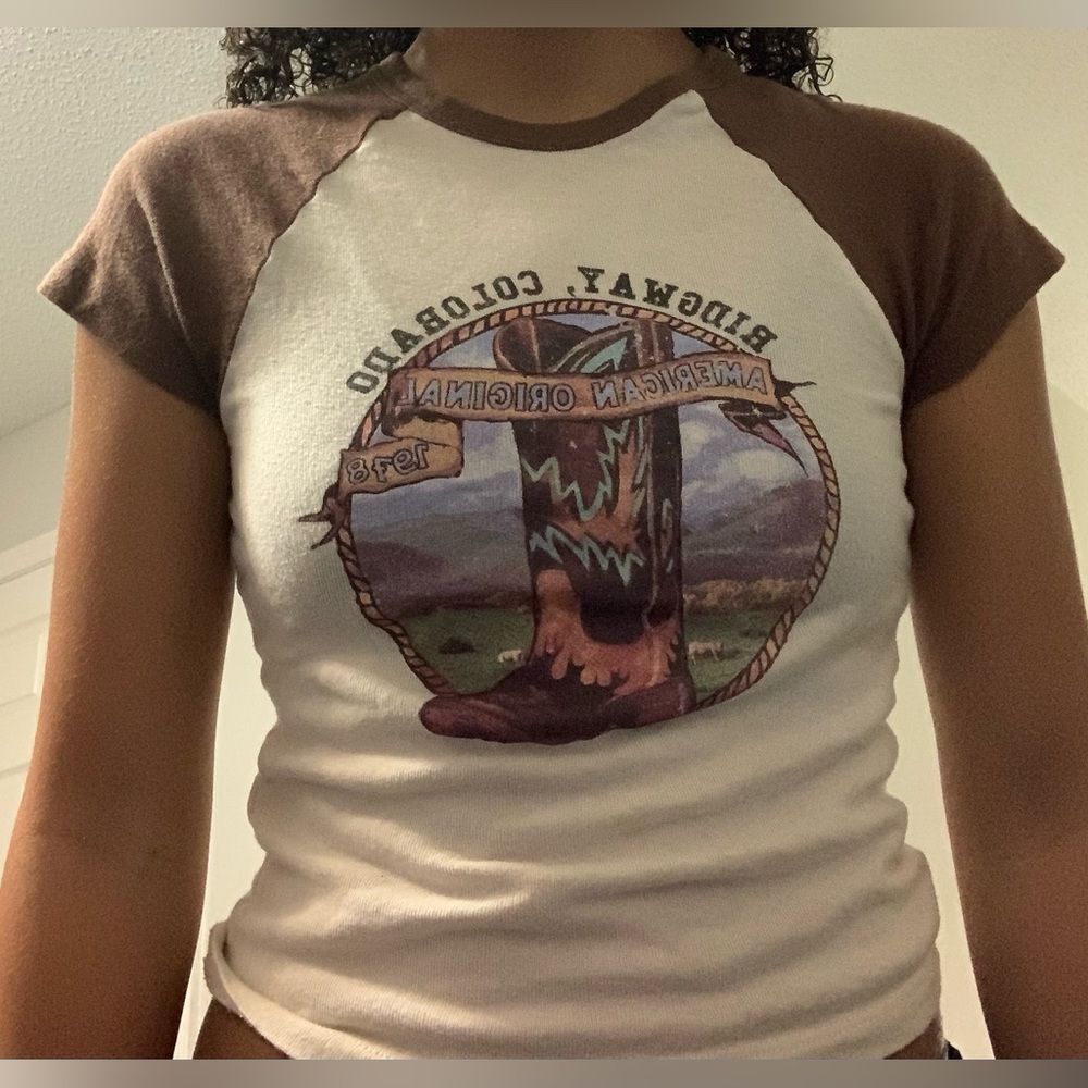 Urban outfitters baby graphic tee